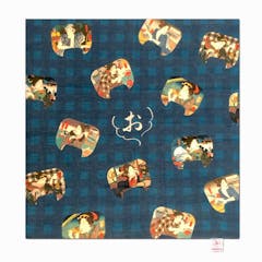おいしい浮世絵展|歌川国芳 「団扇絵」 小風呂敷